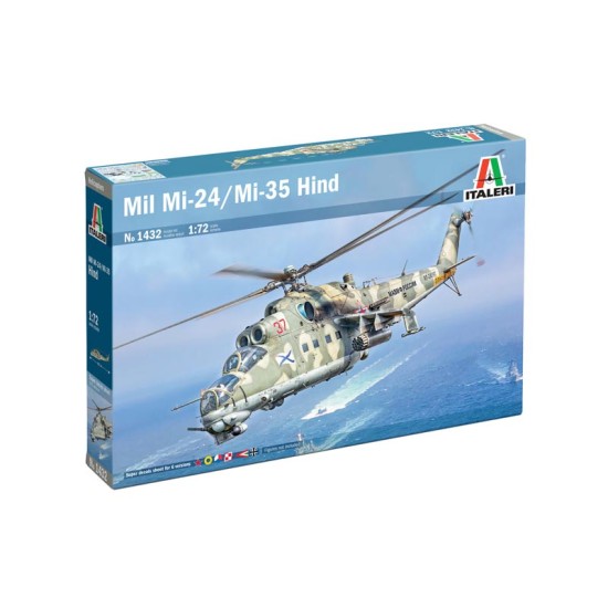 Modèle à Coller : Hélicoptère MIL MI-24/MI-35 Hind  - Niveau 4